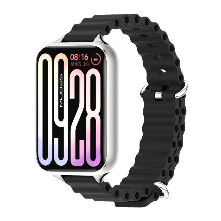 Cinturino per orologio traspirante in silicone MIJOBS Ocean, For Xiaomi Band 10 Pro / Redmi Watch 6 / 5