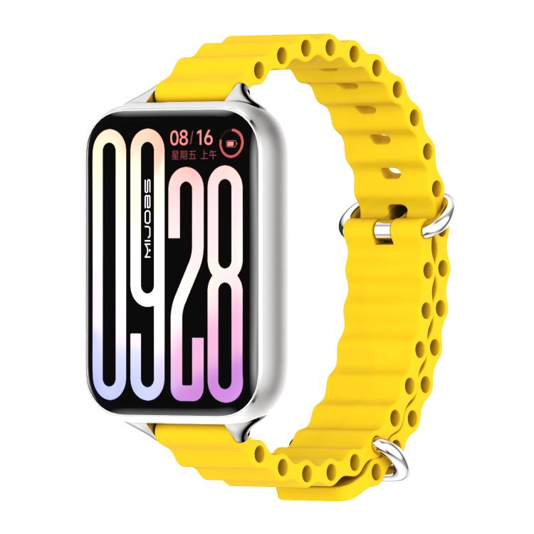 Cinturino per orologio traspirante in silicone MIJOBS Ocean, For Xiaomi Band 10 Pro / Redmi Watch 6 / 5