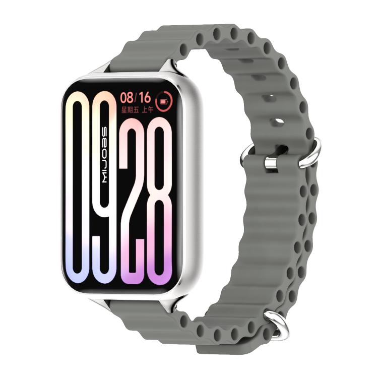 Cinturino per orologio traspirante in silicone MIJOBS Ocean, For Xiaomi Band 10 Pro / Redmi Watch 6 / 5