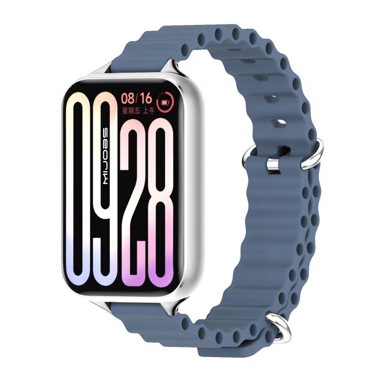 Cinturino per orologio traspirante in silicone MIJOBS Ocean, For Xiaomi Band 10 Pro / Redmi Watch 6 / 5