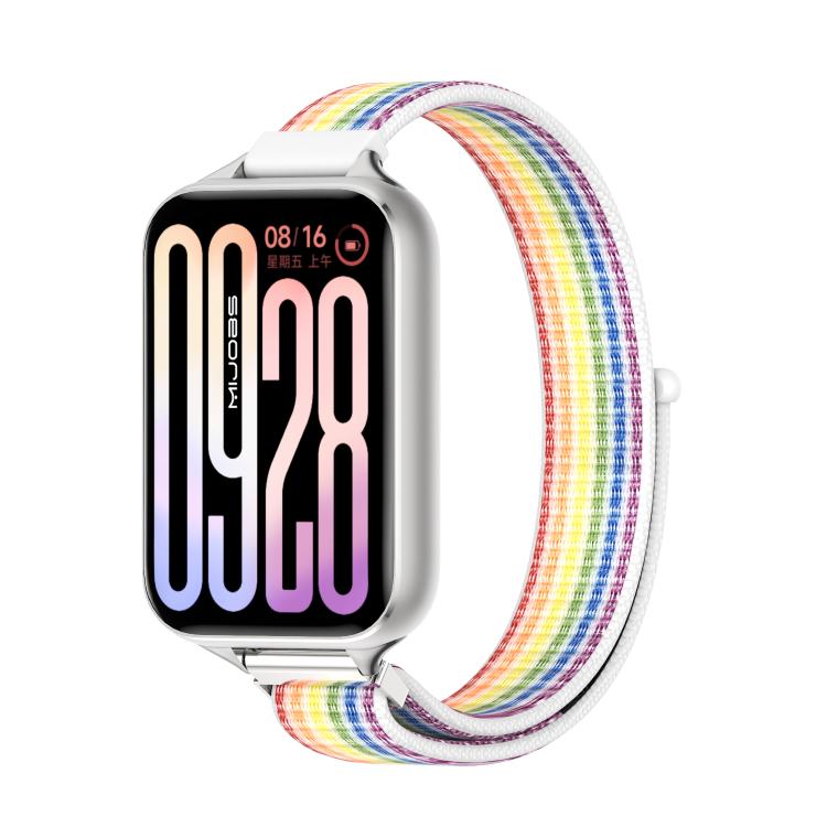 Cinturino per orologio MIJOBS in nylon traspirante con passanti, For Xiaomi Band 10 Pro / Redmi Watch 6 / 5