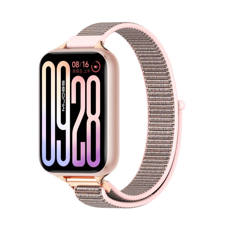 Cinturino per orologio MIJOBS in nylon traspirante con passanti, For Xiaomi Band 10 Pro / Redmi Watch 6 / 5
