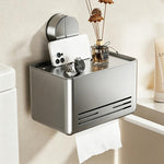 Porta WC a ventosa senza foratura, Grey Paper Box, White Paper Box, Tissue Box Holder, Dual Tissue Box Holder, Roll Paper Holder, Roll Paper Holder with Lid, Extended Tissue Box Holder, Carbon Steel Dual Tissue Box Holder