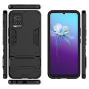 Custodia protettiva antiurto per PC + TPU con supporto, For vivo V20, For Xiaomi MI 10T Pro