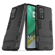 Custodia protettiva antiurto per PC + TPU con supporto, For vivo V20, For Xiaomi MI 10T Pro