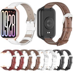 Cinturino per orologio MIJOBS in pelle bovina pieno fiore, For Xiaomi Band 10 Pro / Redmi Watch 6 / 5