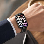 Cinturino per orologio MIJOBS in pelle bovina pieno fiore, For Xiaomi Band 10 Pro / Redmi Watch 6 / 5