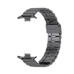 Cinturino per orologio MIJOBS in acciaio inossidabile con fibbia a maglie di bambù., For Xiaomi Band 10 Pro / Redmi Watch 6 / 5