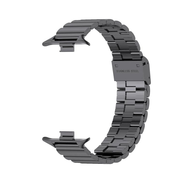 Cinturino per orologio MIJOBS in acciaio inossidabile con fibbia a maglie di bambù., For Xiaomi Band 10 Pro / Redmi Watch 6 / 5