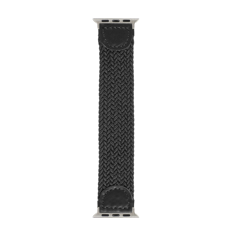 Cinturino intrecciato nylon e pelle per Apple Watch 38-40 mm