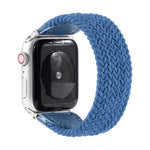 Cinturino intrecciato nylon e pelle per Apple Watch 42/44 mm