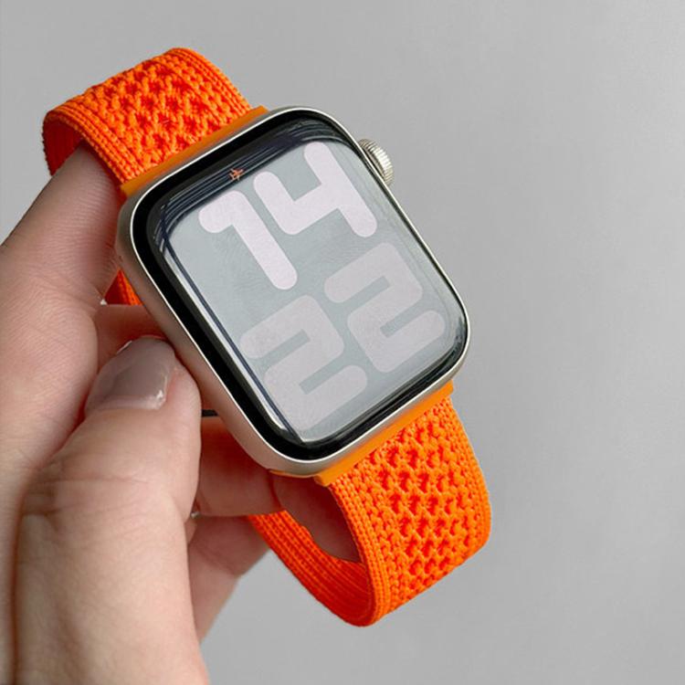 Cinturino per orologio in nylon intrecciato a maglia con fibbia magnetica., For Apple Watch 46mm / 49mm / 45mm / 44mm, For Apple Watch 42mm / 41mm / 40mm / 38mm