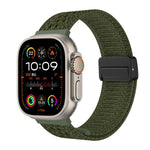 Cinturino per orologio in nylon intrecciato a maglia con fibbia magnetica., For Apple Watch 46mm / 49mm / 45mm / 44mm, For Apple Watch 42mm / 41mm / 40mm / 38mm