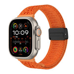 Cinturino per orologio in nylon intrecciato a maglia con fibbia magnetica., For Apple Watch 46mm / 49mm / 45mm / 44mm, For Apple Watch 42mm / 41mm / 40mm / 38mm