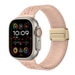 Cinturino per orologio in nylon intrecciato a maglia con fibbia magnetica., For Apple Watch 46mm / 49mm / 45mm / 44mm, For Apple Watch 42mm / 41mm / 40mm / 38mm