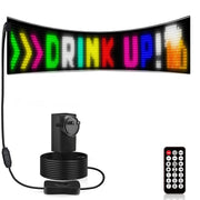 Schermo LED flessibile programmabile 16x144 pixel impermeabile