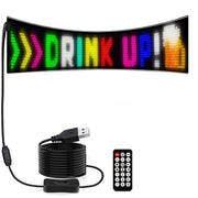 Schermo LED flessibile programmabile 16x144 pixel impermeabile