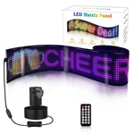 Schermo LED flessibile programmabile 16x144 pixel impermeabile