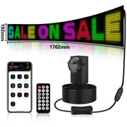 Schermo matrice LED flessibile 16x192 pixel impermeabile