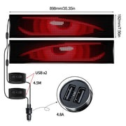 Schermo matrice LED flessibile 16x96 pixel USB