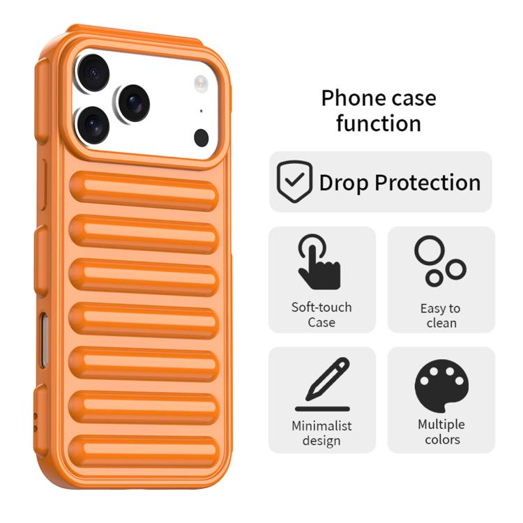 Custodia per telefono in TPU della serie Capsule color caramella, For iPhone 17 Pro Max, For iPhone 17 Pro, For iPhone 17