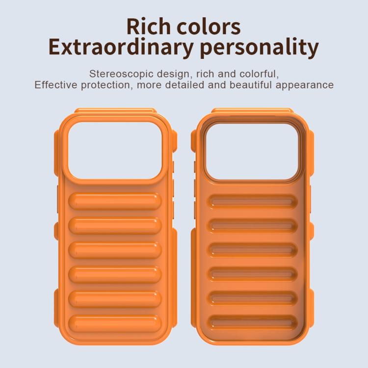 Custodia TPU Capsule color caramella per iPhone 17 Pro Max