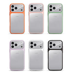 Custodia magnetica per telefono UTRYEE color argento., For iPhone 12 Pro Max, For iPhone 12 Pro