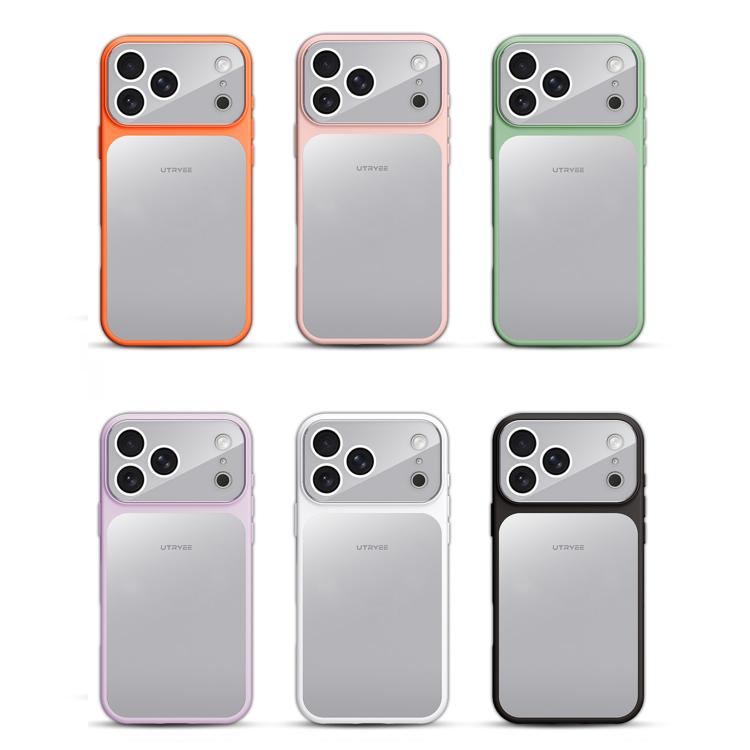 Custodia magnetica per telefono UTRYEE color argento., For iPhone 12 Pro Max, For iPhone 12 Pro