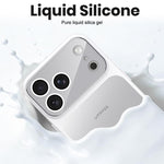 Custodia magnetica per telefono UTRYEE color argento., For iPhone 12 Pro Max, For iPhone 12 Pro