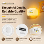 ZHL001Y Cuscino Early To Bed con luce notturna a forma di anatra e sensore tattile