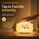 ZHL001Y Cuscino Early To Bed con luce notturna a forma di anatra e sensore tattile