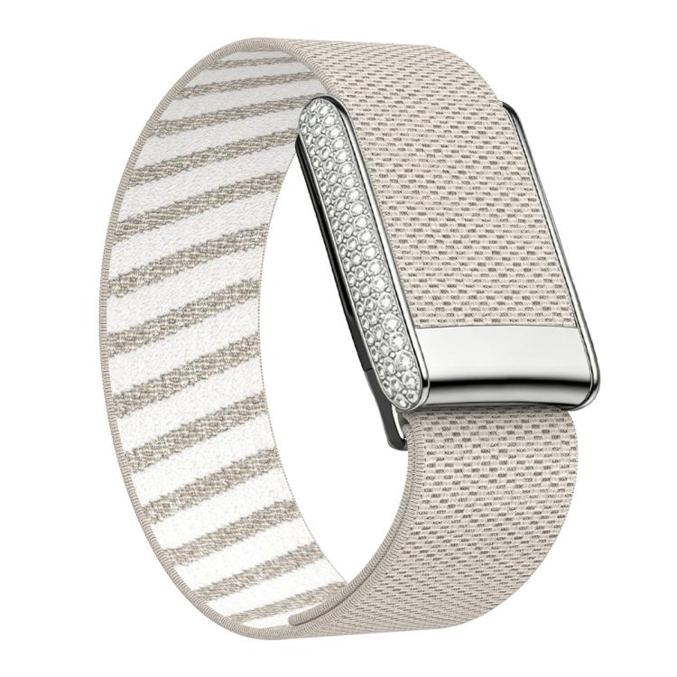 Cinturino per orologio elastico in nylon con motivo a diamanti., For WHOOP 5.0 Regular