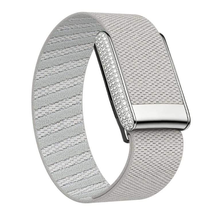 Cinturino per orologio elastico in nylon con motivo a diamanti., For WHOOP 5.0 Regular