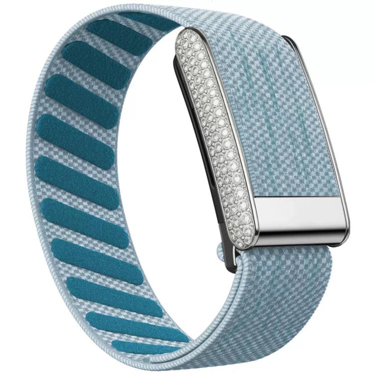 Cinturino per orologio elastico in nylon con motivo a diamanti., For WHOOP 5.0 Regular