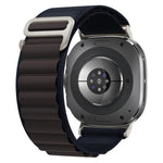 Cinturino per orologio in nylon con fibbia argentata xDfind, For Samsung Galaxy Watch Ultra 47mm / Ultra 2025, For Samsung Galaxy Watch8 / 8 Classic