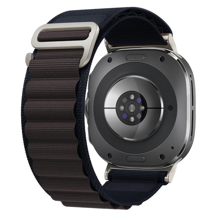 Cinturino per orologio in nylon con fibbia argentata xDfind, For Samsung Galaxy Watch Ultra 47mm / Ultra 2025, For Samsung Galaxy Watch8 / 8 Classic
