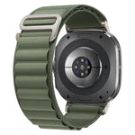Cinturino per orologio in nylon con fibbia argentata xDfind, For Samsung Galaxy Watch Ultra 47mm / Ultra 2025, For Samsung Galaxy Watch8 / 8 Classic