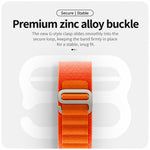 Cinturino per orologio in nylon con fibbia argentata xDfind, For Samsung Galaxy Watch Ultra 47mm / Ultra 2025, For Samsung Galaxy Watch8 / 8 Classic