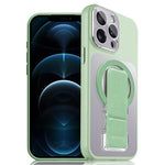 Custodia magnetica per telefono UTRYEE color argento con supporto pieghevole in PU, For iPhone 12 Pro Max, For iPhone 12 Pro