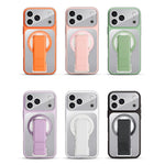 Custodia magnetica per telefono UTRYEE color argento con supporto pieghevole in PU, For iPhone 12 Pro Max, For iPhone 12 Pro
