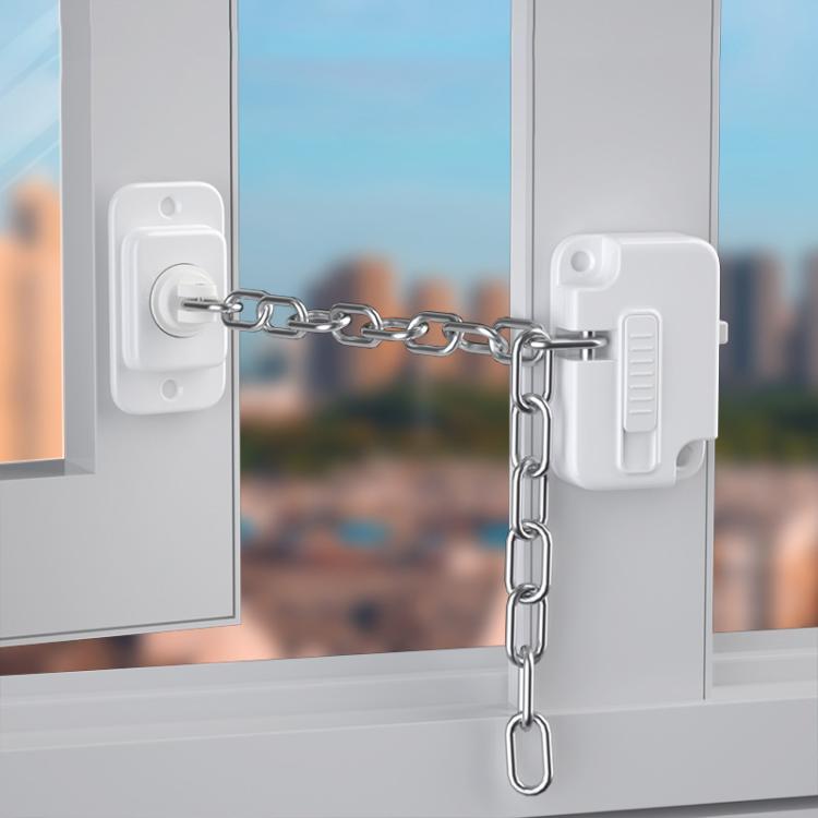 FT756 Serrature di sicurezza multifunzionali per bambini con limitatori regolabili per porte e finestre