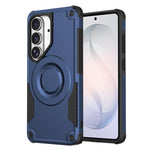 Custodia per telefono ibrida in PC e TPU con vernice metallizzata magnetica, For Galaxy S26+ 5G, For Galaxy S26 Ultra 5G, For Galaxy S26 5G