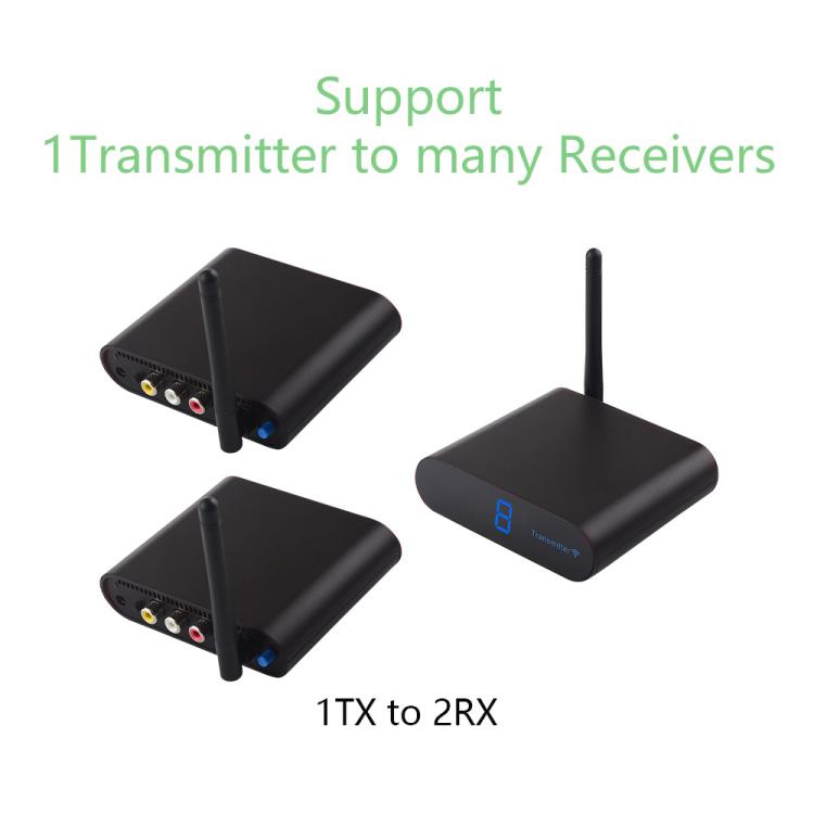Measy AV230-2 Set-top box wireless 2.4GHz con 2 ricevitori