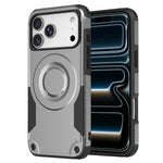 Custodia per telefono ibrida in PC e TPU con vernice metallizzata magnetica, For iPhone 17 Pro Max, For iPhone 17 Pro, For iPhone 17, For iPhone Air