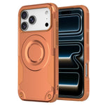 Custodia per telefono ibrida in PC e TPU con vernice metallizzata magnetica, For iPhone 17 Pro Max, For iPhone 17 Pro, For iPhone 17, For iPhone Air