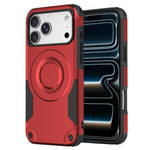 Custodia per telefono ibrida in PC e TPU con vernice metallizzata magnetica, For iPhone 17 Pro Max, For iPhone 17 Pro, For iPhone 17, For iPhone Air