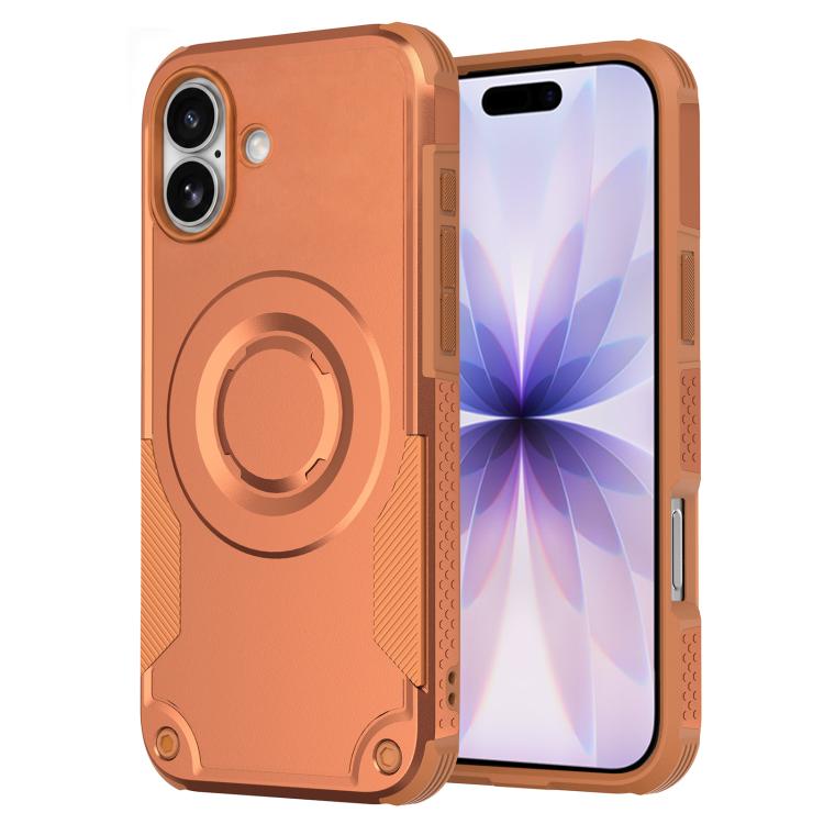 Custodia per telefono ibrida in PC e TPU con vernice metallizzata magnetica, For iPhone 17 Pro Max, For iPhone 17 Pro, For iPhone 17, For iPhone Air
