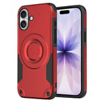 Custodia per telefono ibrida in PC e TPU con vernice metallizzata magnetica, For iPhone 17 Pro Max, For iPhone 17 Pro, For iPhone 17, For iPhone Air