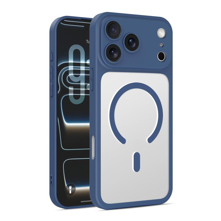 Custodia per telefono ibrida in TPU e PC ultra sottile con finitura satinata e magnete., For iPhone 17 Pro Max, For iPhone 17 Pro, For iPhone 17
