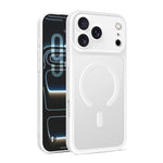 Custodia per telefono ibrida in TPU e PC ultra sottile con finitura satinata e magnete., For iPhone 17 Pro Max, For iPhone 17 Pro, For iPhone 17